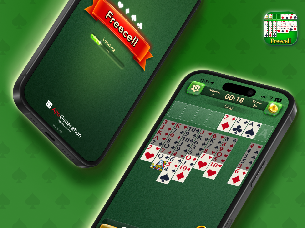 FreeCell Solitaire Card Games preview